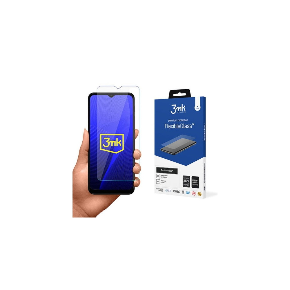 Produktbild för 3MK FlexibleGlass, Motorola, Moto G30/G10, Slagtålig, Reptål...