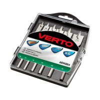Produktbild för Verto 60H804, Borr, Flatmejsel, Trä, Hexskaft, 6 styck, 10,...