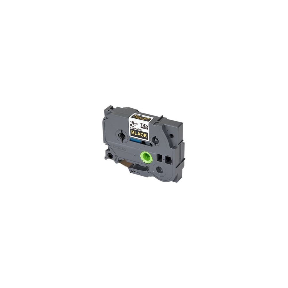 Produktbild för Brother TZe-344 - bandlaminat - 1 kassett(er) - Rulle (1,8 cm x 8 m)