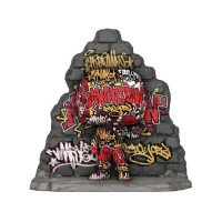 Produktbild för Funko Pop-figur MARVEL Deluxe Iron Man Street Art graffiti d...