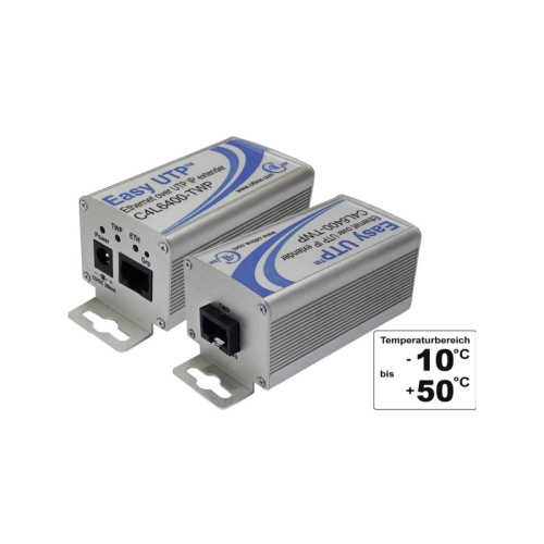 renkforce Renkforce 2-pack nätverksförlängning 2-ledare räckvidd (max....