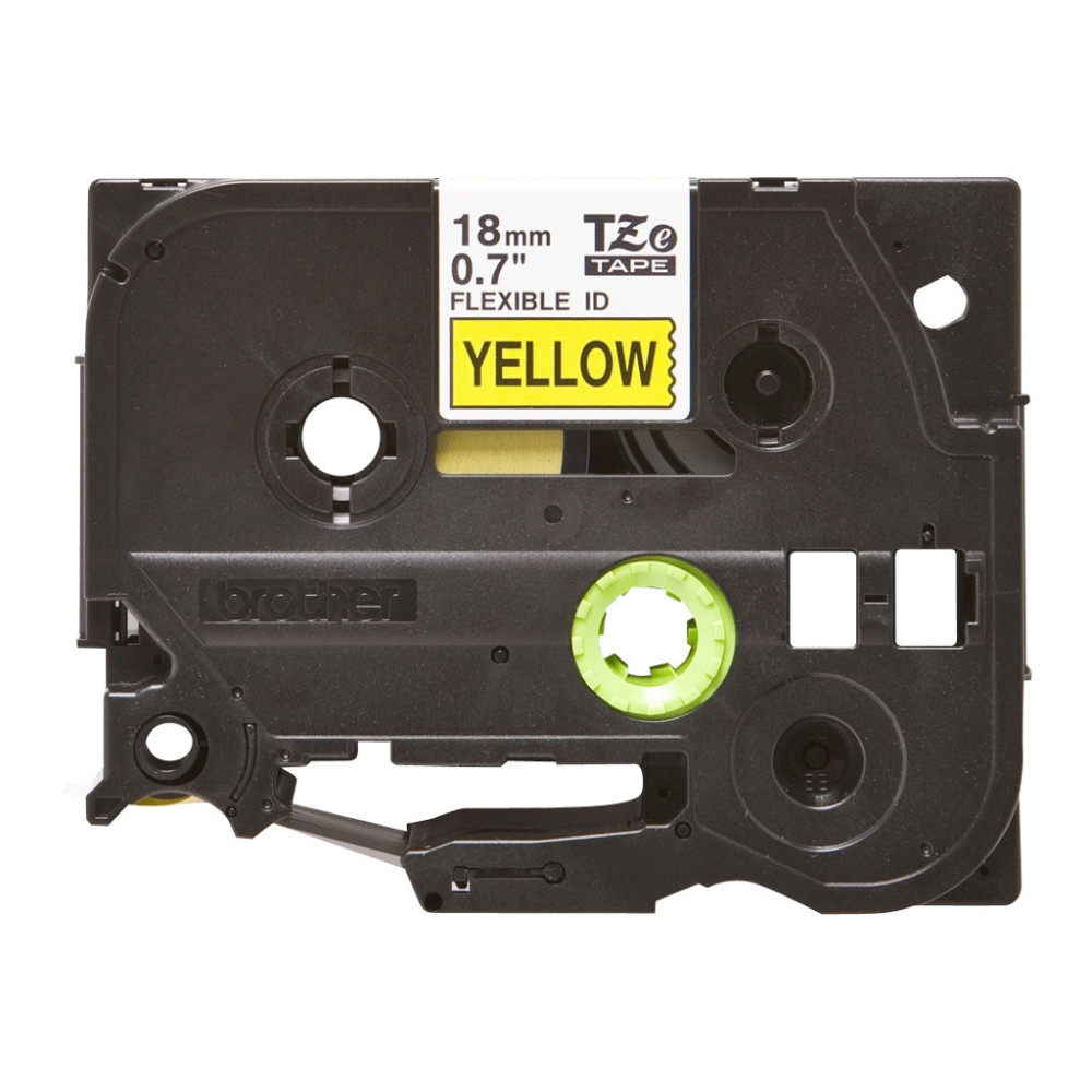 Produktbild för Brother TZe-FX641 - flexibel tape - 1 kassett(er) - Rulle (1,8 cm x 8 m)
