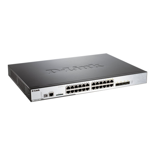D-Link Systems D-Link DWS 3160 - switch - 24 portar - Administrerad - rackmonterbar