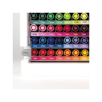 Produktbild för Marker Tombow ABT Dual Brush Pen med 108 stk. i desktop disp...