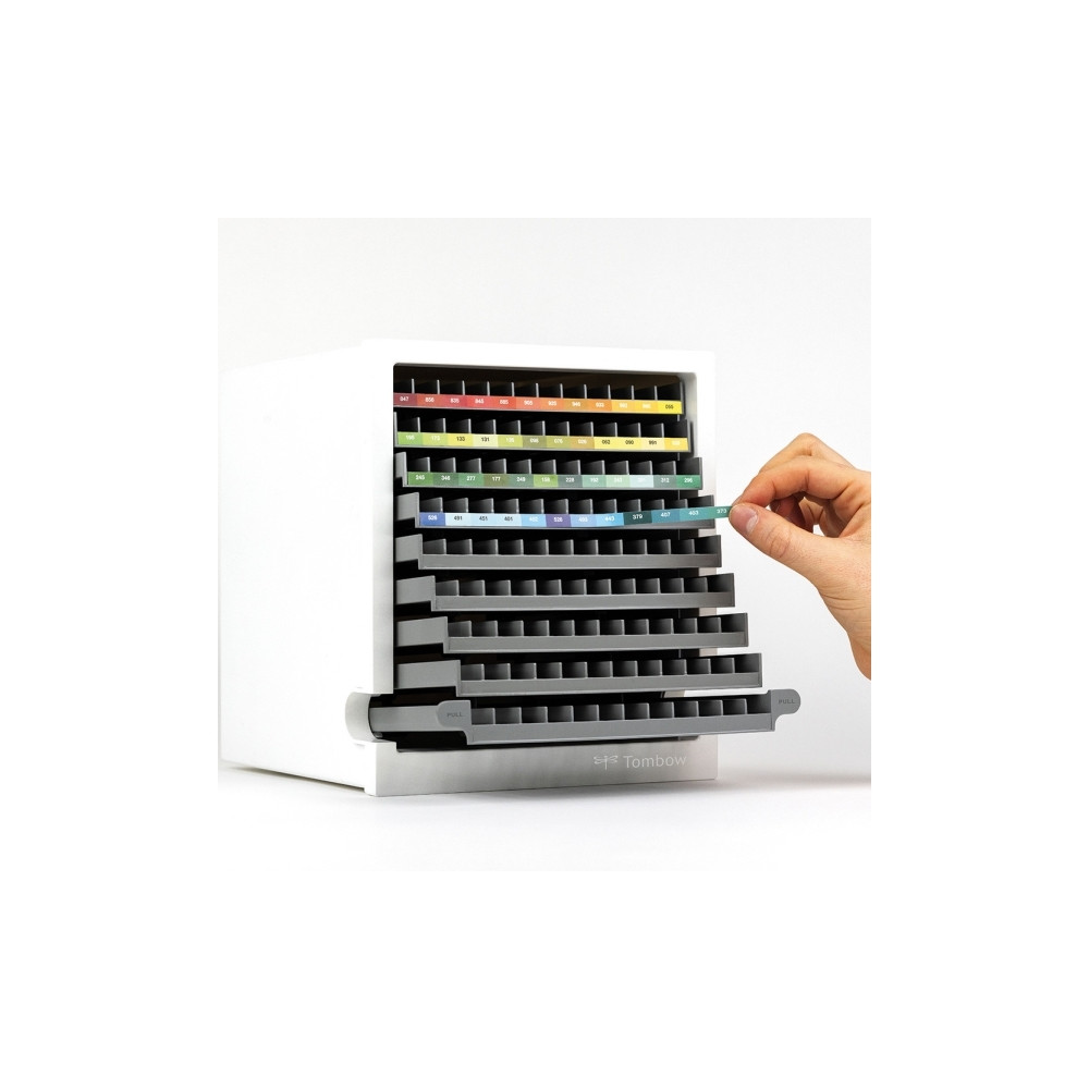 Produktbild för Marker Tombow ABT Dual Brush Pen med 108 stk. i desktop disp...