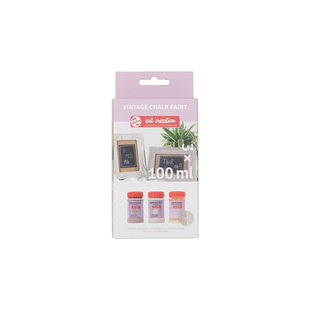 Produktbild för Talens Talens Art Creation Vintage Chalk set Beiges | 2 x 10...