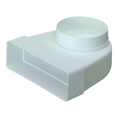Maico ( MAICO NORDIC A/S ) MAICO Supertube/Easipipe 125 böjning 90° rakt för rund ø125...