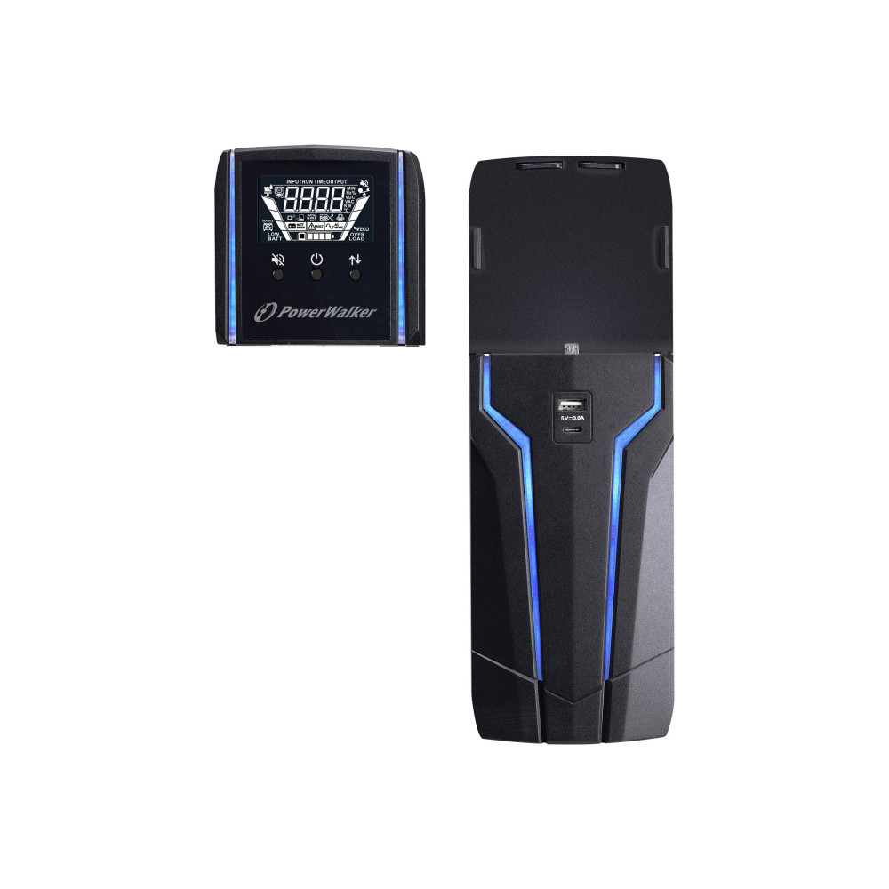 Produktbild för PowerWalker VI 1000 GXB FR - UPS - 600 watt - 1000 VA