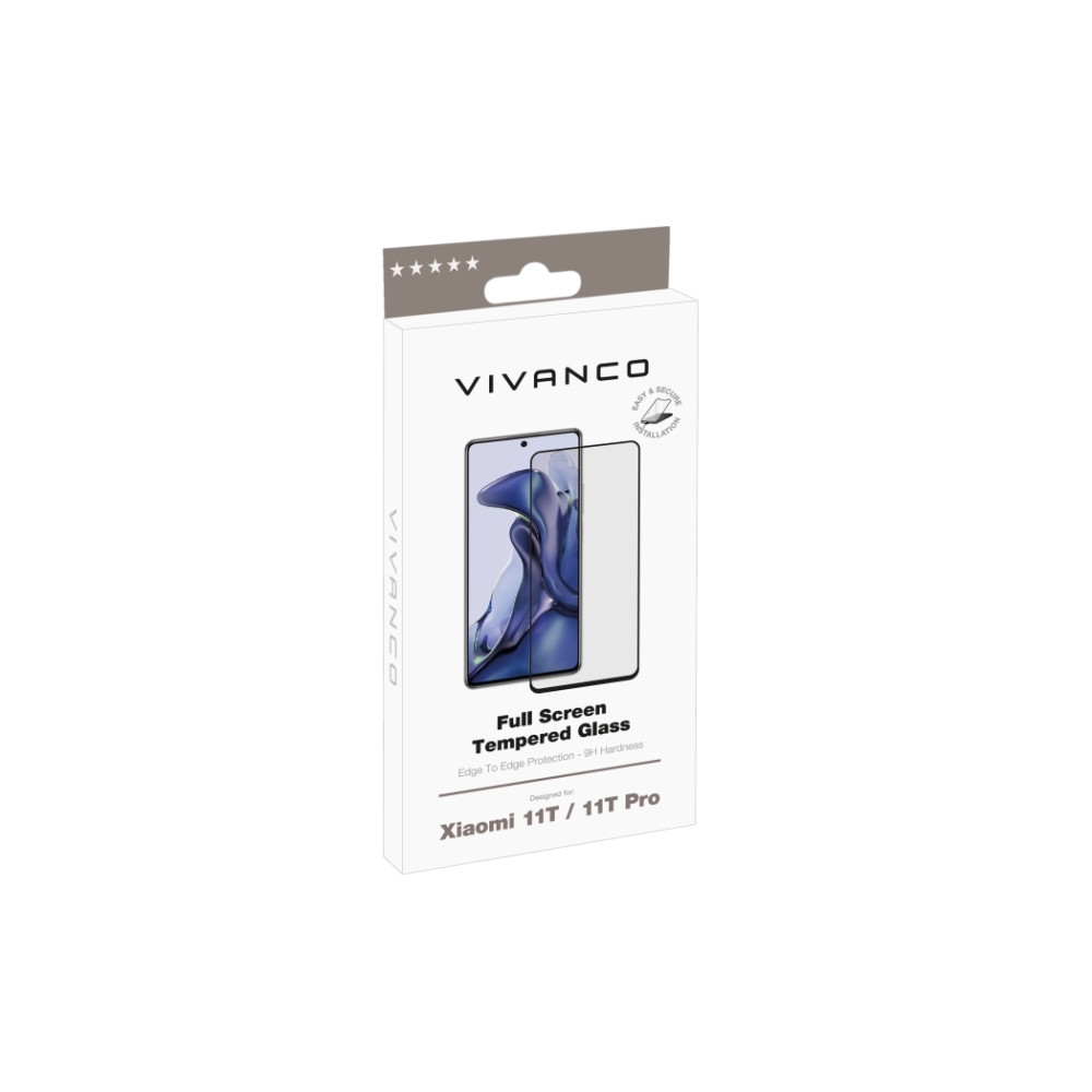 Produktbild för Vivanco Full, Xiaomi, 11T, 11T Pro, Smutsavvisande, Slagtåli...