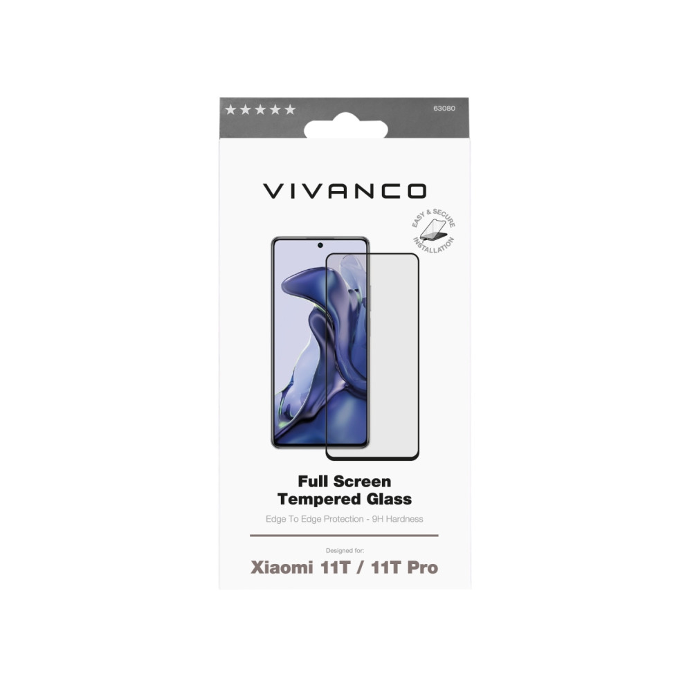 Produktbild för Vivanco Full, Xiaomi, 11T, 11T Pro, Smutsavvisande, Slagtåli...