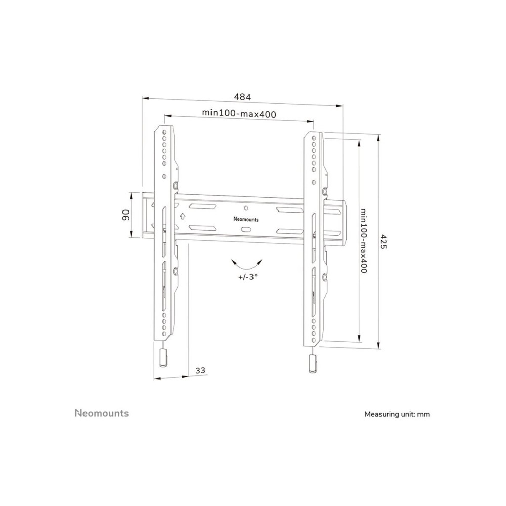 Produktbild för Neomounts WL30S-850BL14 monteringssats - för LCD-display