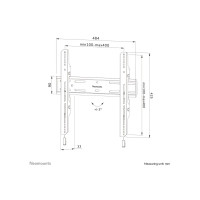 Produktbild för Neomounts WL30S-850BL14 monteringssats - för LCD-display