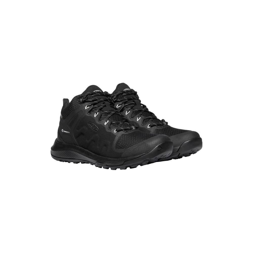 Produktbild för Keen Explore Mid Wp Black/Star White women's shoes 36 (10216...