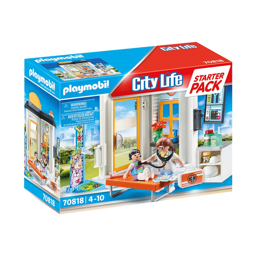 Produktbild för Playmobil City Life Starter Pack - Pediatrician - byggsats