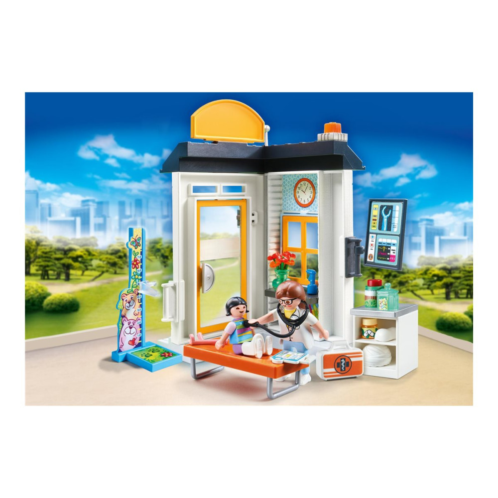 Produktbild för Playmobil City Life Starter Pack - Pediatrician - byggsats