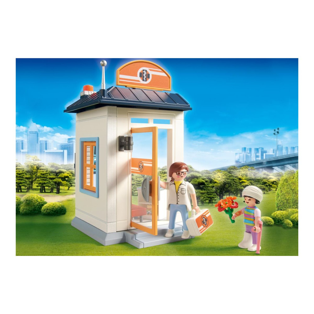 Produktbild för Playmobil City Life Starter Pack - Pediatrician - byggsats