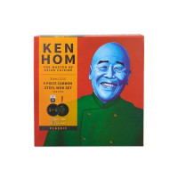 Produktbild för Ken Hom KH331051, Rund, Wokpanna, Svart, Kolstål, Metall, Ke...