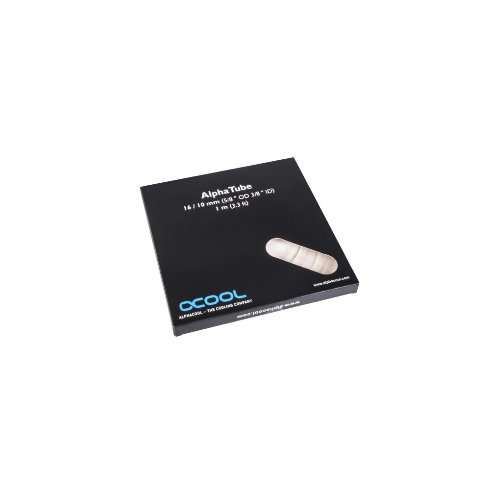 Produktbild för Alphacool 17496, Rör, Polyvinylklorid (PVC), Transparent, 80...