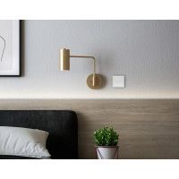 Produktbild för Tesla Smart Switch Dual Battery, Trådlös, ZigBee, Hvid, 2 ka...