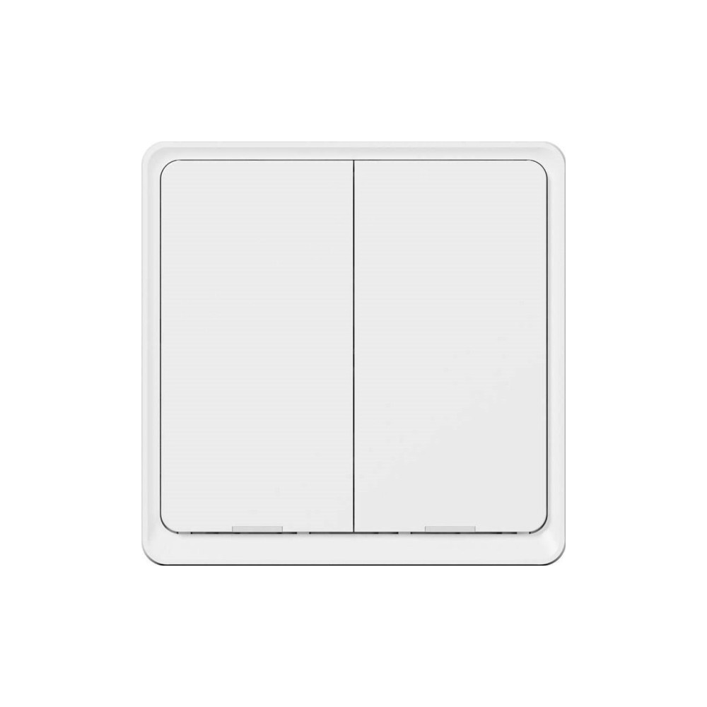 Produktbild för Tesla Smart Switch Dual Battery, Trådlös, ZigBee, Hvid, 2 ka...
