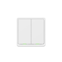 Produktbild för Tesla Smart Switch Dual Battery, Trådlös, ZigBee, Hvid, 2 ka...
