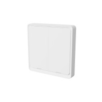 Produktbild för Tesla Smart Switch Dual Battery, Trådlös, ZigBee, Hvid, 2 ka...