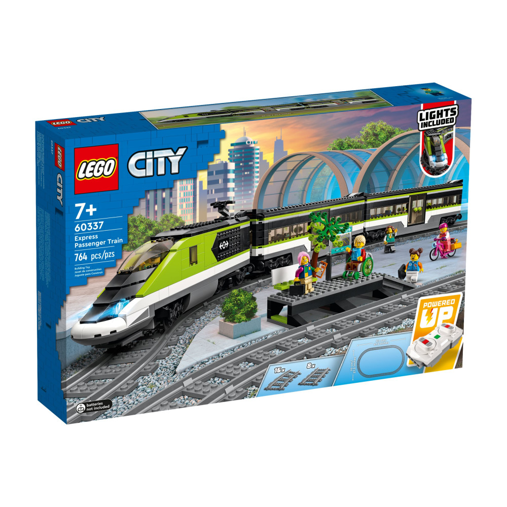 Produktbild för LEGO City 60337 - Express Passenger Train - byggsats
