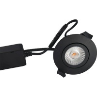Produktbild för Downlight Low Profile ECO LED 6W 420 lm, 2700K, rund, matt s...