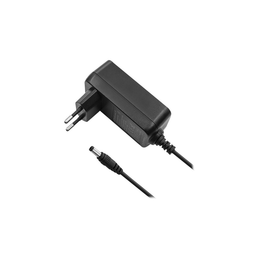 Produktbild för Qoltec strömadapter - DC-jack 5,5 x 2,1 mm - 27 watt