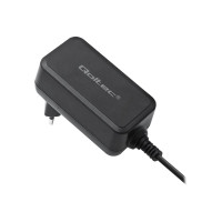 Produktbild för Qoltec strömadapter - DC-jack 5,5 x 2,1 mm - 27 watt