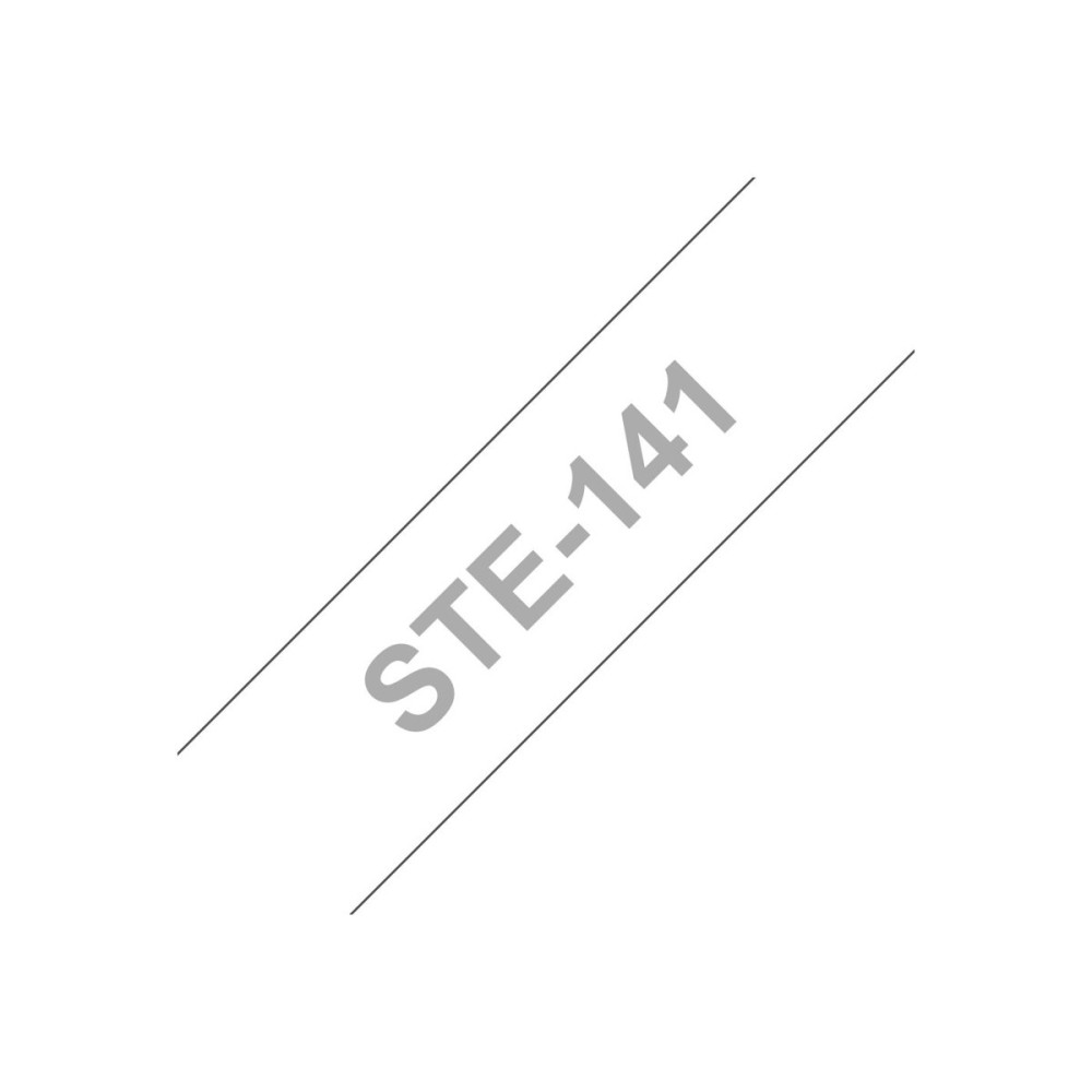 Produktbild för Brother STe-141 - stämpelband - 1 kassett(er) - Rulle (1,8 cm x 3 m)