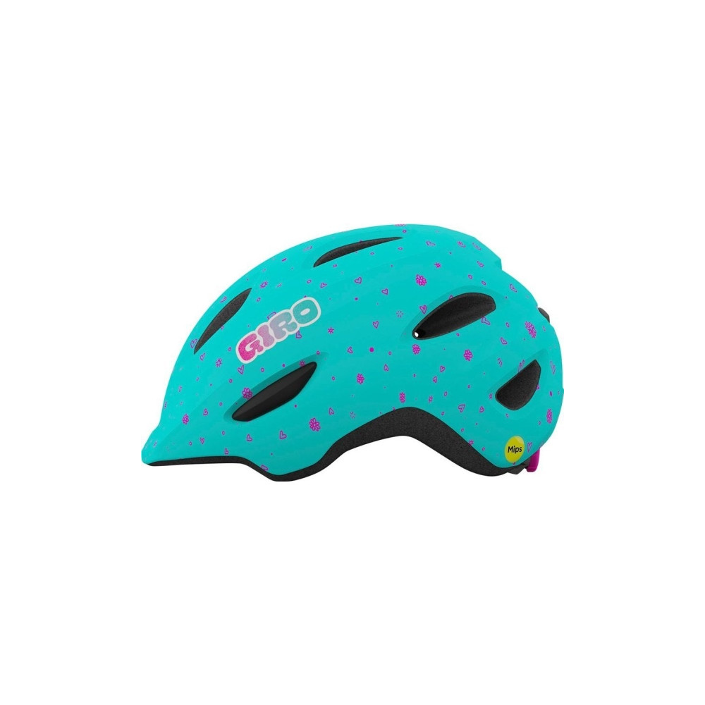 Produktbild för Giro Kask dziecięcy GIRO SCAMP matte screaming teal roz. S (...