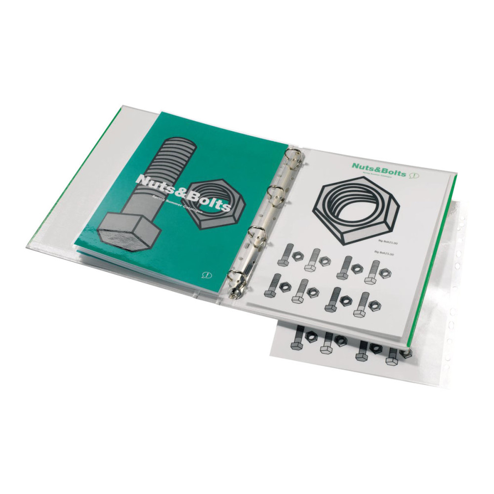 Produktbild för GBC Organise Laminating Pouch - 100-pack - glättat - 229 x 303 mm - lamineringsfickor