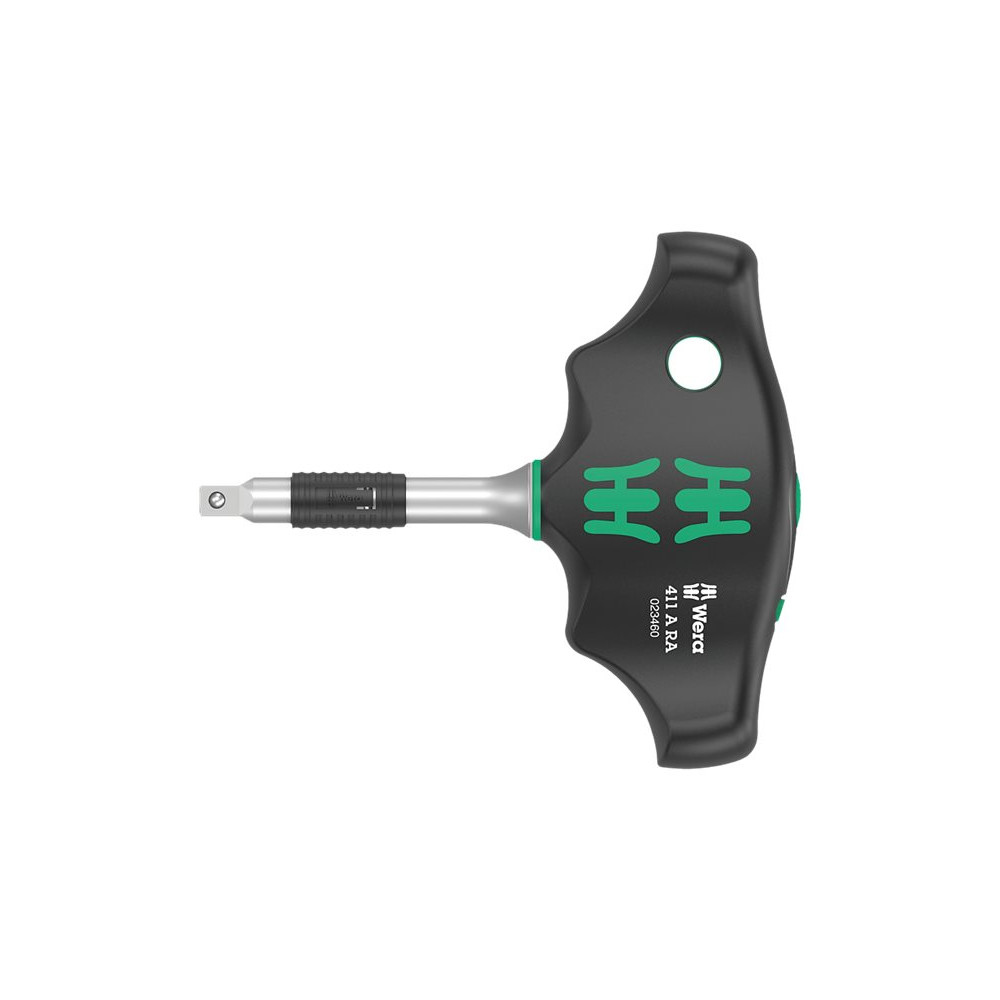 Produktbild för Wera 411 A RA - T-handle adapter screwdriver