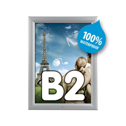 TWINCO Snapramme TWIN LIGHT B2 70x50 cm alu