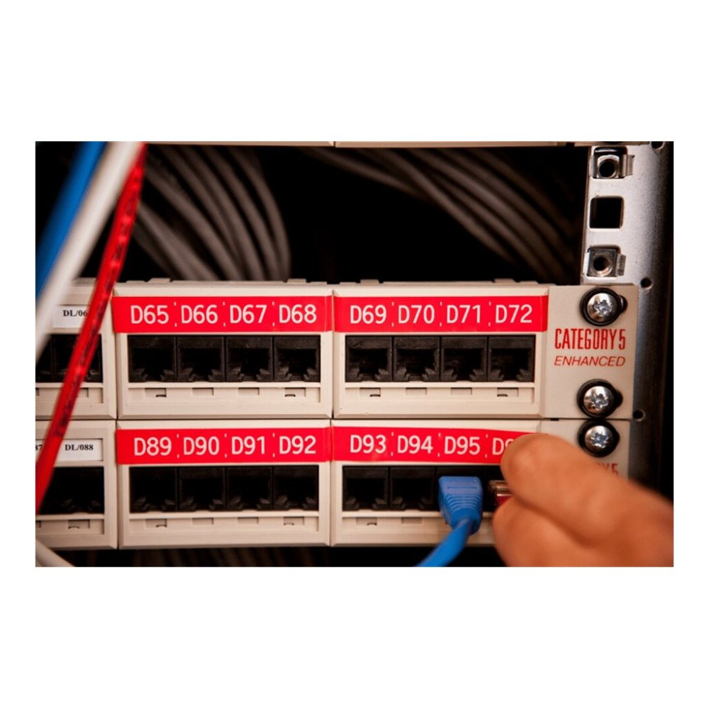 Produktbild för Brother TZe-435 - bandlaminat - 1 kassett(er) - Rulle (1,2 cm x 8 m)
