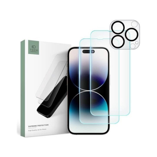 Tech-Protect Tech-Protect SZKŁO HARTOWANE TECH-PROTECT SUPREME SET IPHONE...