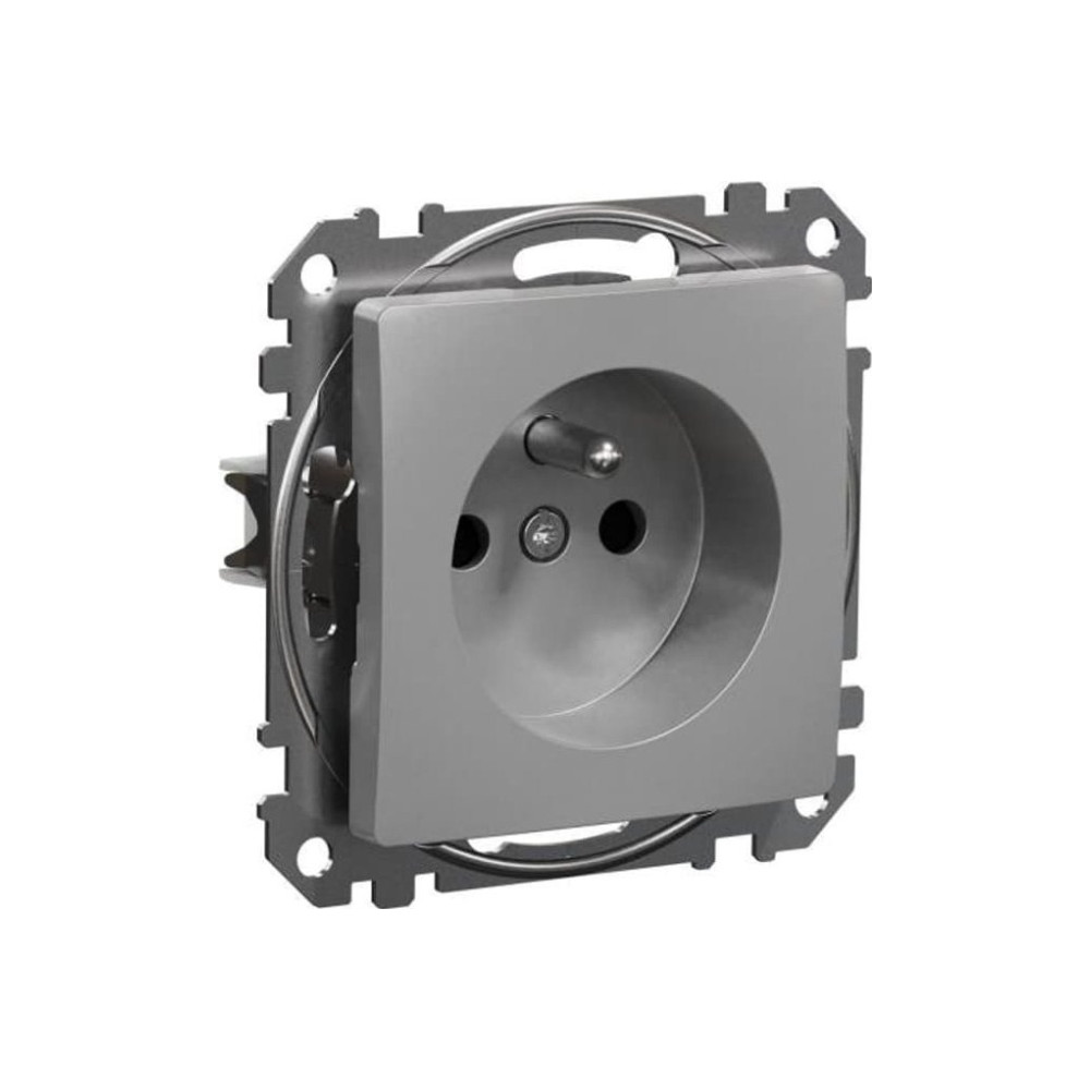 Produktbild för Schneider Electric, Sedna Design and Elements, 2P+PE väggutt...