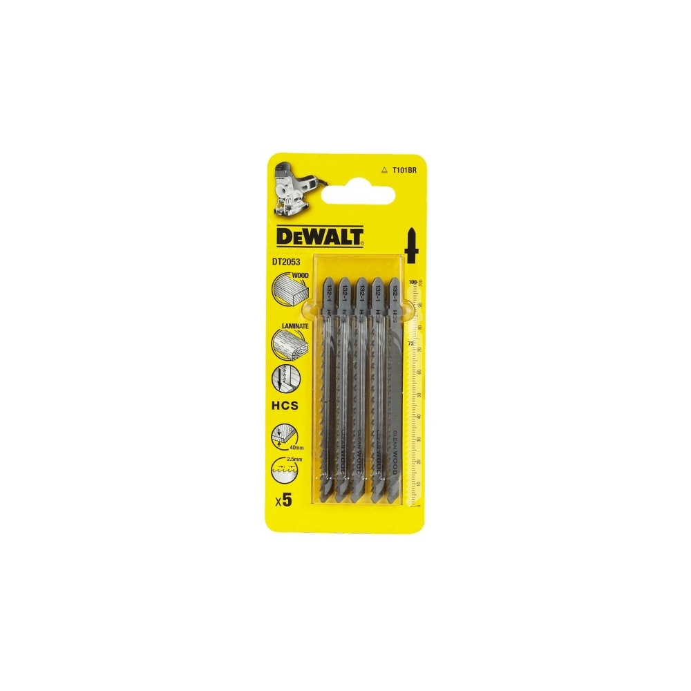 Produktbild för DEWALT TREE/PLAIN TAPE TAPE 100x2.5mm T101BR TREE/PLAIN /5pc...