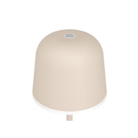 Produktbild för EGLO MANNERA udendørs genopladelig batteri bordlampe i sandf...