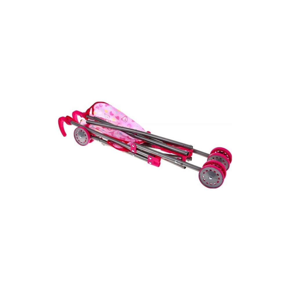 Produktbild för Tillbehörsset för babydockor 3+ Babyvård + Barnvagn + Matsto...