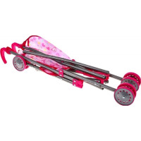 Produktbild för Tillbehörsset för babydockor 3+ Babyvård + Barnvagn + Matsto...