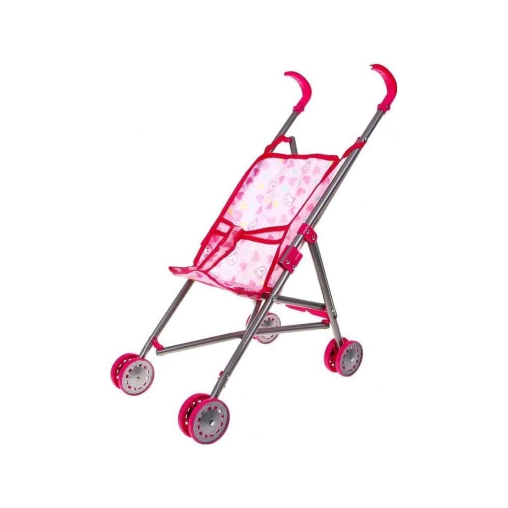 Produktbild för Tillbehörsset för babydockor 3+ Babyvård + Barnvagn + Matsto...