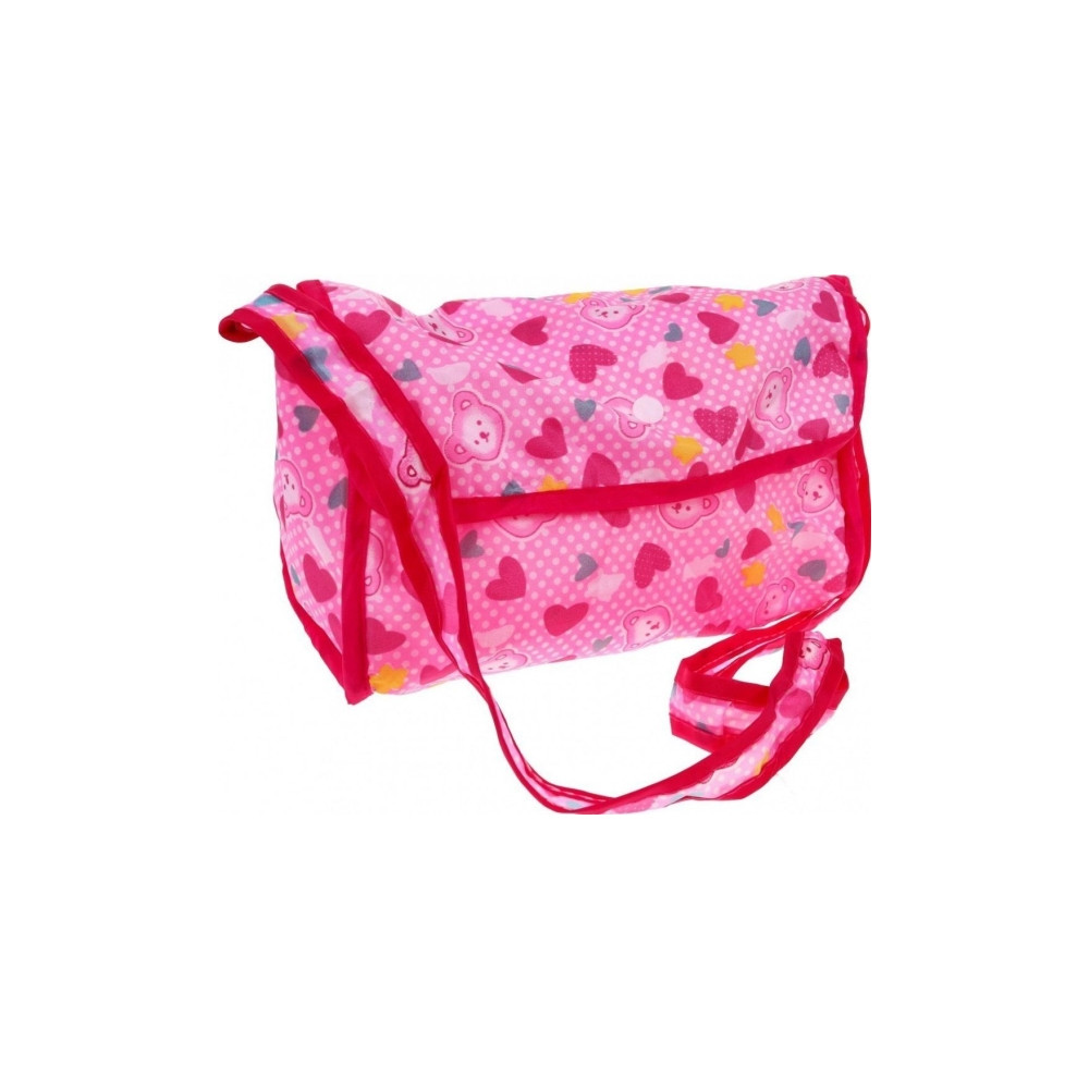 Produktbild för Tillbehörsset för babydockor 3+ Babyvård + Barnvagn + Matsto...
