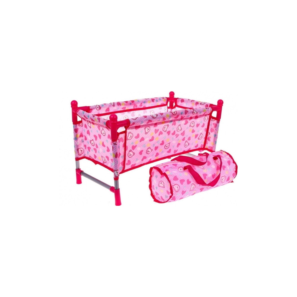 Produktbild för Tillbehörsset för babydockor 3+ Babyvård + Barnvagn + Matsto...