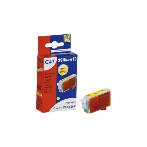 Pelikan Pelikan C47 - gul - kompatibel - bläckpatron (alternativ för: Canon CLI-526Y)