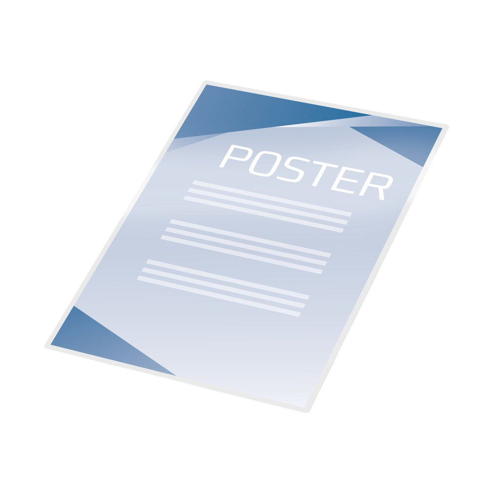 Produktbild för GBC Document Laminating Pouch - 25-pack - glättat - 303 x 426 mm - lamineringsfickor
