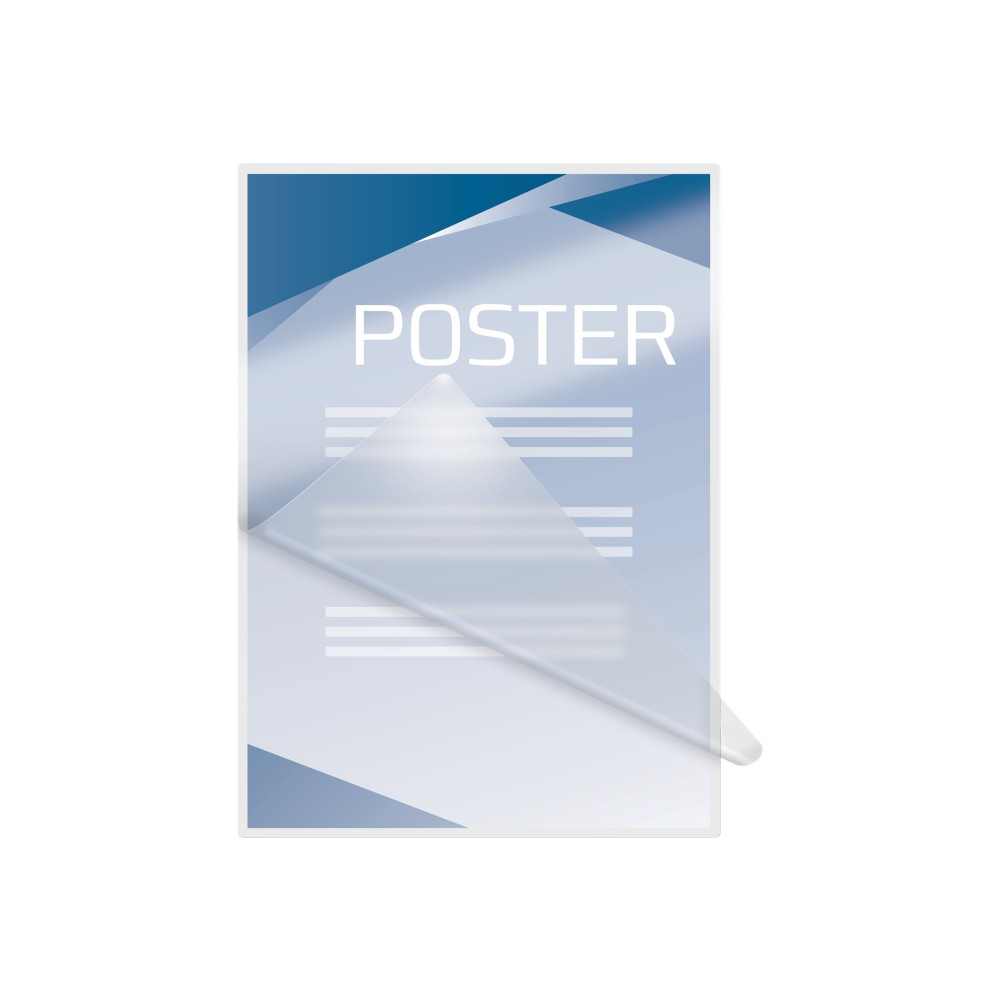 Produktbild för GBC Document Laminating Pouch - 25-pack - glättat - 303 x 426 mm - lamineringsfickor