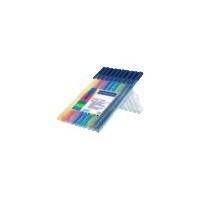 Produktbild för STAEDTLER triplus color - fiberspetspenna - blandfärger (paket om 20)
