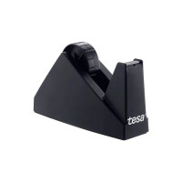 Produktbild för Tapedispenser sort bordmodel tesa Easy Cut max. 25mm x 66m t...
